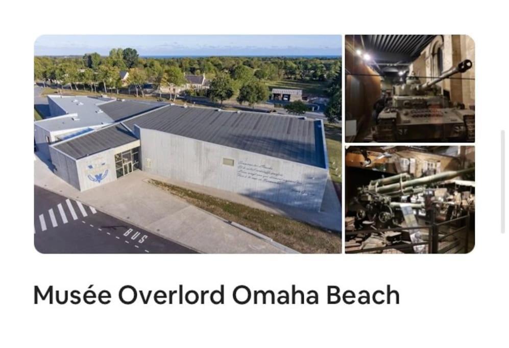 Au Coeur D'Omaha Beach- Colleville-Sur-Mer- Gite 2 Kültér fotó