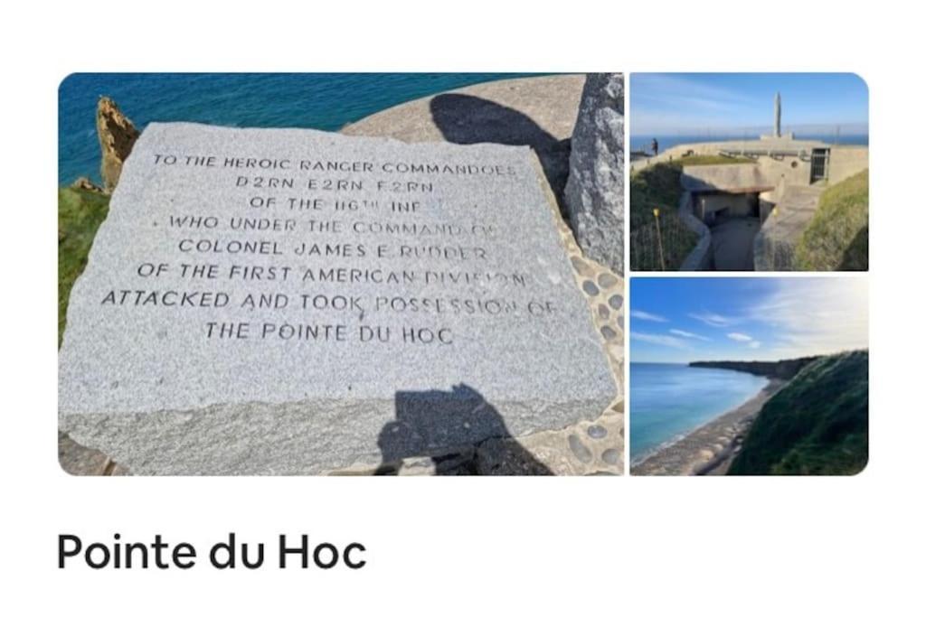 Au Coeur D'Omaha Beach- Colleville-Sur-Mer- Gite 2 Kültér fotó