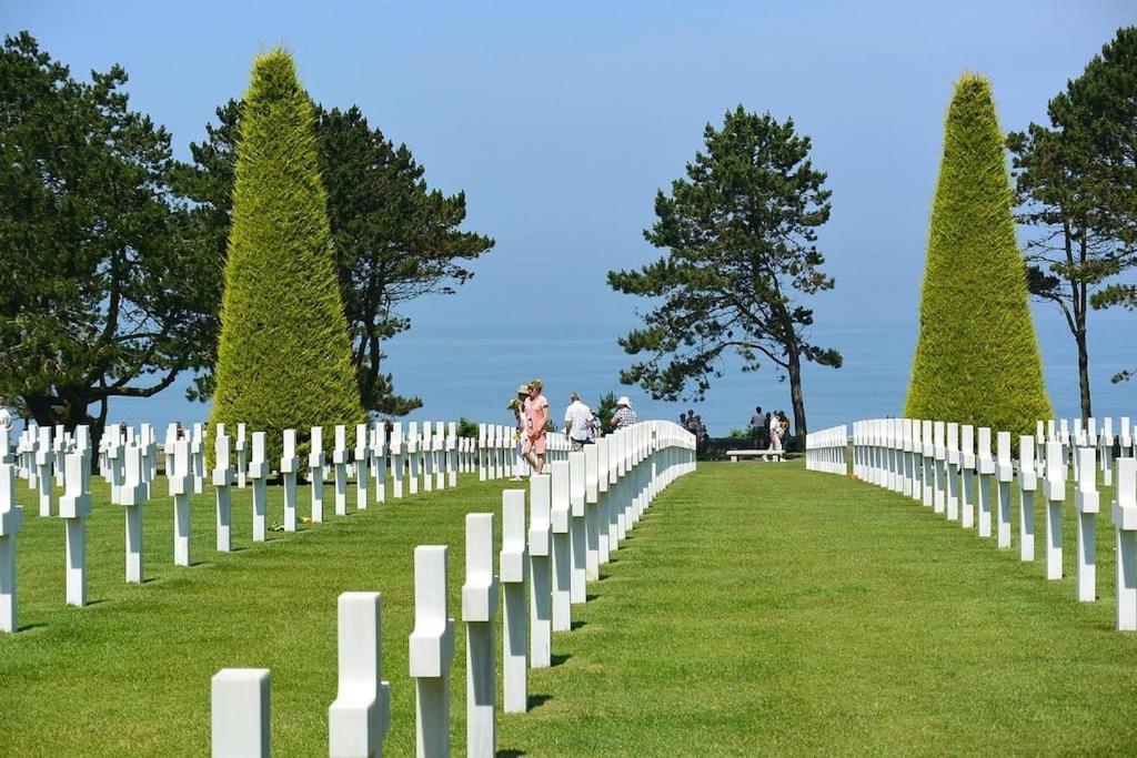 Au Coeur D'Omaha Beach- Colleville-Sur-Mer- Gite 2 Kültér fotó
