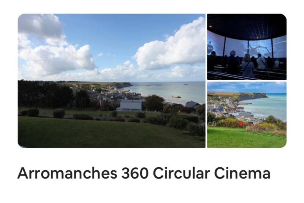 Au Coeur D'Omaha Beach- Colleville-Sur-Mer- Gite 2 Kültér fotó
